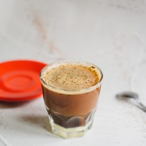 a cup of coffee